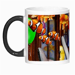 Outside The Window-swimming With Fishes Morph Mugs by impacteesstreetwearcollage