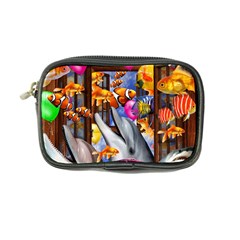 Outside The Window-swimming With Fishes Coin Purse by impacteesstreetwearcollage