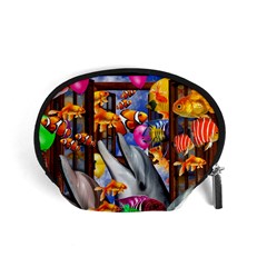 Outside The Window-swimming With Fishes Accessory Pouch (Small)