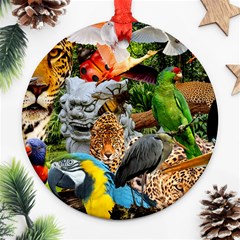 Amazonia Ornament (round) by impacteesstreetwearcollage