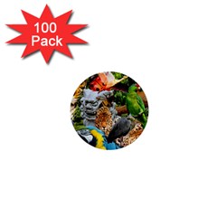 Amazonia 1  Mini Buttons (100 Pack)  by impacteesstreetwearcollage