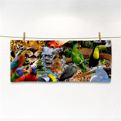 Amazonia Hand Towel by impacteesstreetwearcollage