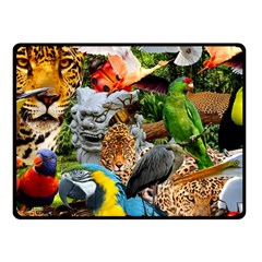 Amazonia Fleece Blanket (small) by impacteesstreetwearcollage