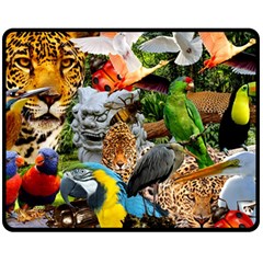 Amazonia Double Sided Fleece Blanket (medium)  by impacteesstreetwearcollage