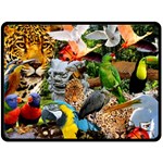 Amazonia Double Sided Fleece Blanket (Large)  80 x60  Blanket Front