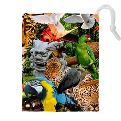 Amazonia Drawstring Pouch (4xl) by impacteesstreetwearcollage