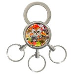 Aquarium Life Cropped 3-Ring Key Chain Front