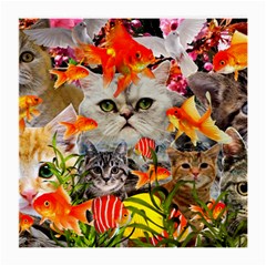 Aquarium Life Cropped Medium Glasses Cloth by impacteesstreetwearcollage