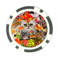 Aquarium Life Cropped Poker Chip Card Guard by impacteesstreetwearcollage