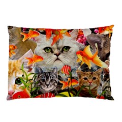 Aquarium Life Cropped Pillow Case (two Sides) by impacteesstreetwearcollage