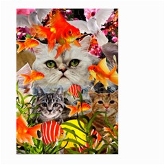 Aquarium Life Cropped Large Garden Flag (two Sides) by impacteesstreetwearcollage