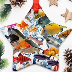 Under The Sea Ornament (star) by impacteesstreetwearcollage