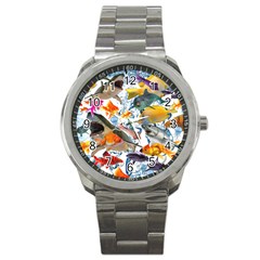 Under The Sea Sport Metal Watch by impacteesstreetwearcollage