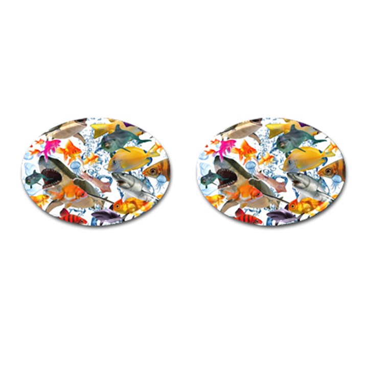 Under The Sea Cufflinks (Oval)