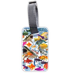 Under The Sea Luggage Tag (two Sides) by impacteesstreetwearcollage