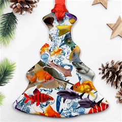 Under The Sea Ornament (christmas Tree)  by impacteesstreetwearcollage