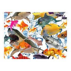 Under The Sea Double Sided Flano Blanket (mini)  by impacteesstreetwearcollage