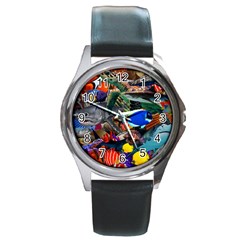 Under The Sea 5 Round Metal Watch by impacteesstreetwearcollage