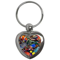 Under The Sea 5 Key Chain (heart) by impacteesstreetwearcollage