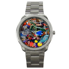 Under The Sea 5 Sport Metal Watch by impacteesstreetwearcollage