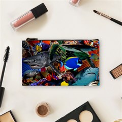 Under The Sea 5 Cosmetic Bag (small) by impacteesstreetwearcollage