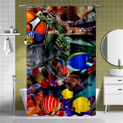 Under The Sea 5 Shower Curtain 48  X 72  (small)  by impacteesstreetwearcollage