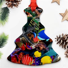 Under The Sea 5 Ornament (christmas Tree)  by impacteesstreetwearcollage