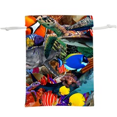 Under The Sea 5  Lightweight Drawstring Pouch (xl) by impacteesstreetwearcollage