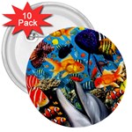 Under The Sea 4 3  Buttons (10 pack)  Front