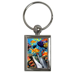 Under The Sea 4 Key Chain (rectangle) by impacteesstreetwearcollage