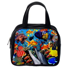 Under The Sea 4 Classic Handbag (one Side) by impacteesstreetwearcollage