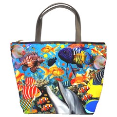 Under The Sea 4 Bucket Bag by impacteesstreetwearcollage