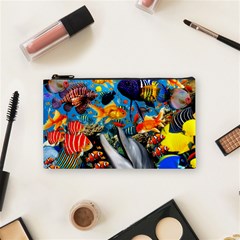 Under The Sea 4 Cosmetic Bag (small) by impacteesstreetwearcollage