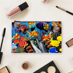 Under The Sea 4 Cosmetic Bag (medium) by impacteesstreetwearcollage