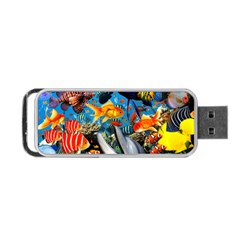 Under The Sea 4 Portable Usb Flash (one Side) by impacteesstreetwearcollage