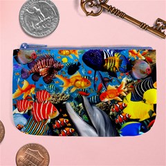 Under The Sea 4 Large Coin Purse by impacteesstreetwearcollage