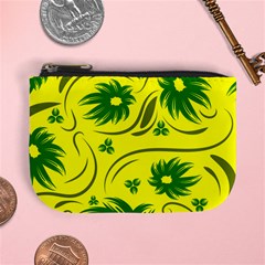 Folk Flowers Pattern  Mini Coin Purse by Eskimos