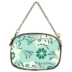 Folk Flowers Pattern  Chain Purse (two Sides) by Eskimos