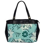 Folk flowers pattern  Oversize Office Handbag Front