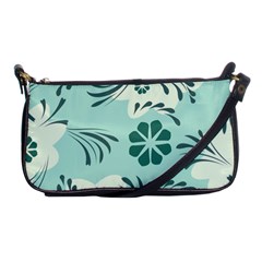 Folk Flowers Pattern  Shoulder Clutch Bag by Eskimos