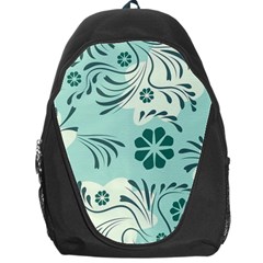 Folk flowers pattern  Backpack Bag