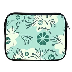 Folk Flowers Pattern  Apple Ipad 2/3/4 Zipper Cases by Eskimos