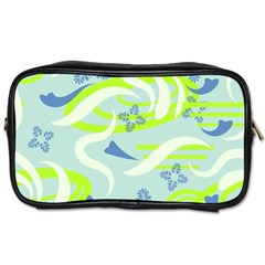 Folk Flowers Pattern  Toiletries Bag (one Side) by Eskimos