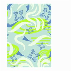 Folk Flowers Pattern  Small Garden Flag (two Sides) by Eskimos