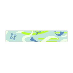 Folk Flowers Pattern  Flano Scarf (mini) by Eskimos