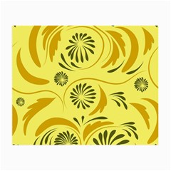 Folk Flowers Pattern  Small Glasses Cloth (2 Sides) by Eskimos