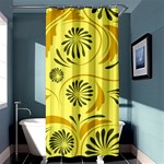 Folk flowers pattern  Shower Curtain 36  x 72  (Stall)  Curtain(36 X72 ) - 33.26 x66.24  Curtain(36 X72 )