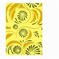 Folk Flowers Pattern  Large Garden Flag (two Sides) by Eskimos