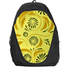 Folk Flowers Pattern  Backpack Bag by Eskimos