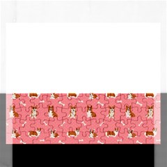 Cute Corgi Dogs Rectangular Jigsaw Puzzl by SychEva